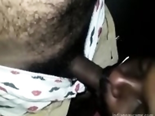 Indian Blowjob With An Increment Of Cum Swallowing