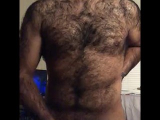 Hairy Order Of The Day Indian Jacking Off Concluded Cock